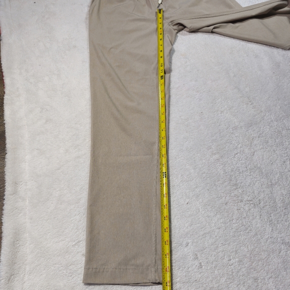 Fair Harbor One Pant Mens M Tan Lined Performance Yoga Quick Dry - Picture 13 of 14
